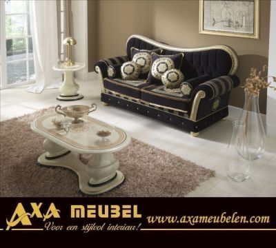 ital hoogglans versace woonkamer AXA Meubelen breda den haag