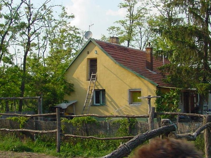 In het Hongaarse Nagykoros ligt deels gerenoveerde boerenwoning.   