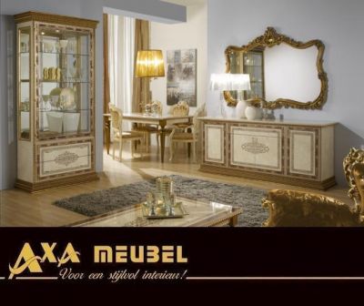 Complete inboedels goud beige kleur AXA Meubelen rotterdam