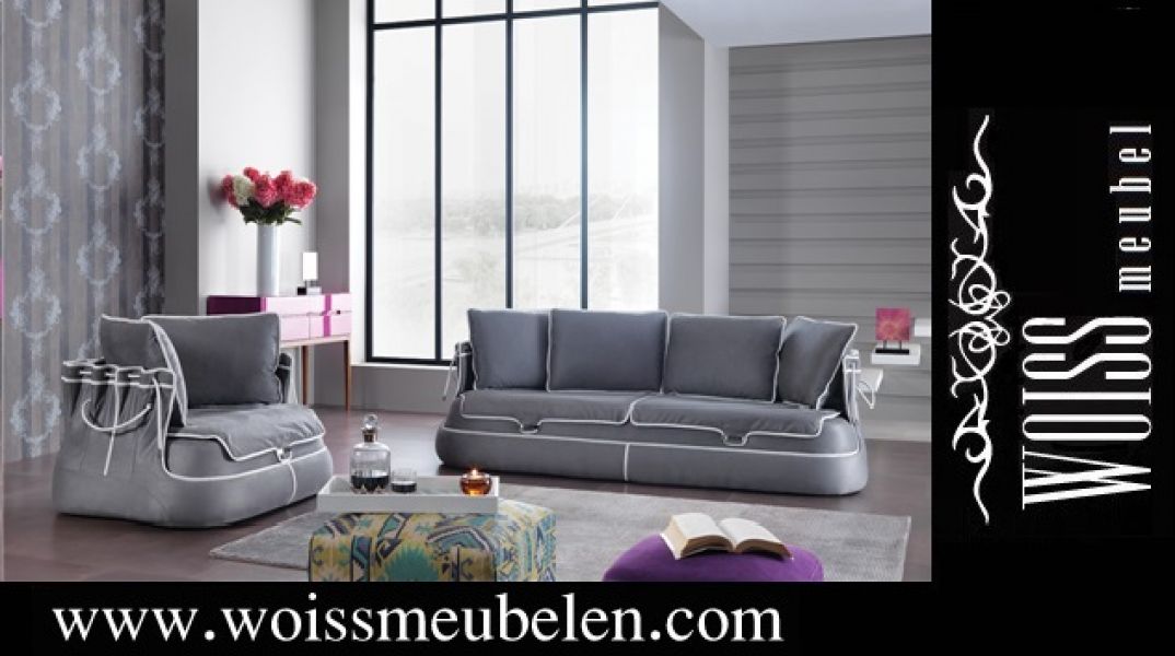 WOISS Meubels onderscheidend bankstel Antwerpen Salon aanbieding