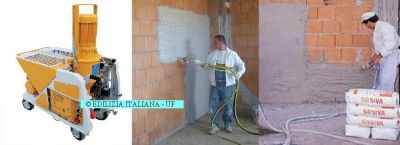 Gips - Mortel - Pleister - Spuitmachine (QUATTRO)