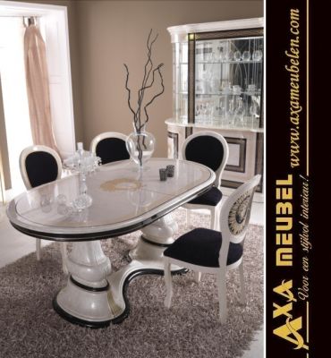 ital hoogglans versace woonkamer AXA Meubelen breda den haag