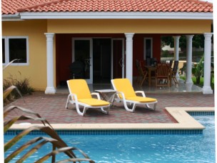 Luxe vakantievilla te huur op Curacao inkl. zwembad 