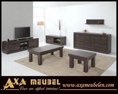 Moderne woonkamer inrichting AXA Meubelen Rotterdam Den Haag