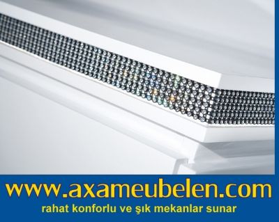 avangarde modern mobilya avantgarde beyaz parlak yemek odasi