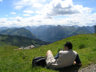 Vakantie in de Oostenrijkse bergen bij de Westvlaamse Machteld Voet en haar man Anton van Mellau