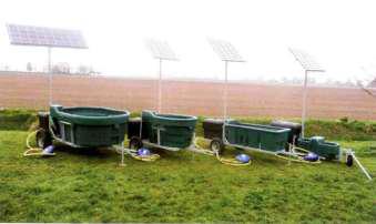 Kruiwagens, matten, beschermbeugels, wasplaatsbeugels enz.