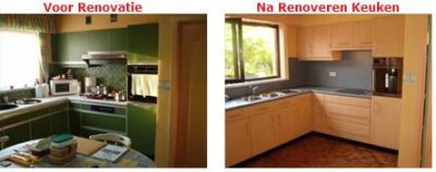 keukenrenovatie met nieuwe Keukendeuren op maat