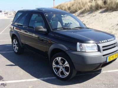 Mooie Land Rover Freelander 2.0 TD4 3DR 4WD 2001 Zwart