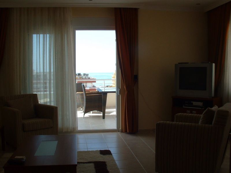 Zeezicht appartement te koop Alanya