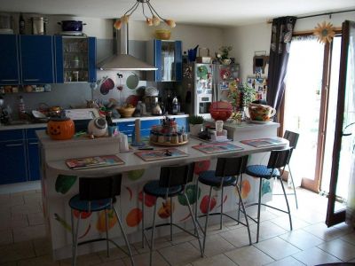 Landhuis in het dorp 100 inwoners