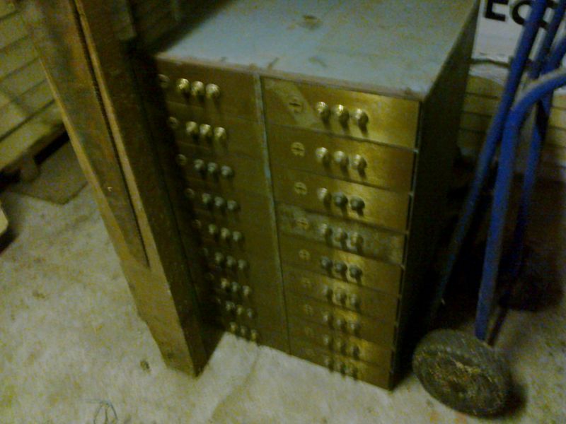 Brandkast -bankkluis 