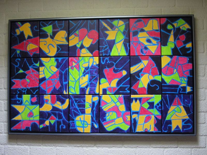 Workshop schilderen t.b.v. team cq trustbuilding