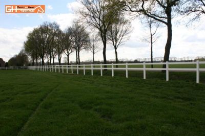 Onverslijtbare kunststof paardenbak omheining rijbak bak	