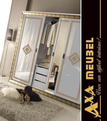 hooglans wit luxe slaapkamers AXA meubelen Rotterdam breda