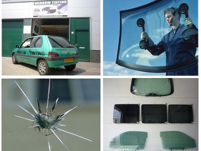 Autoruiten, Tinten, Blinderen uit 1 stuk folie