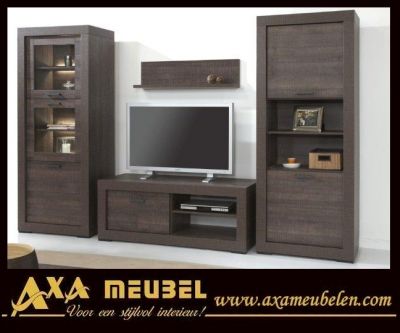 Moderne woonkamer inrichting AXA Meubelen Rotterdam Den Haag