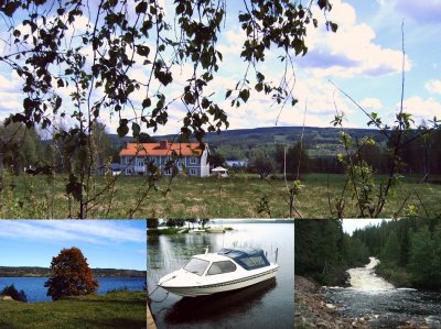 B & B in luxe vakantie appartementen in Zweden met meerzicht
