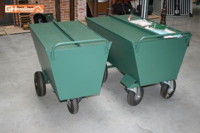 Voerderkar-kar-platte wagen-strowagen 