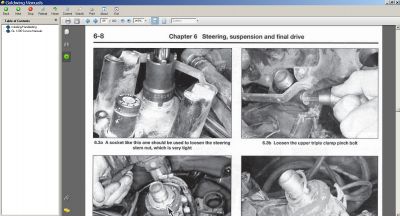 Honda Goldwing GL 1200 Service Manuals.