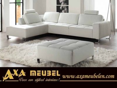 leren longchair costa leder bankstel AXA Meubelen rotterdam