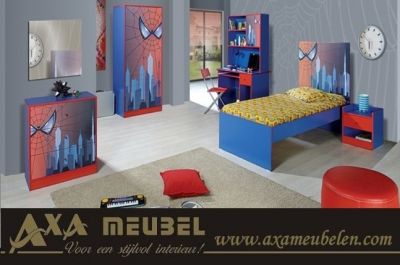spiderman tienerkamers AXA meubelen rotterdam breda den haag
