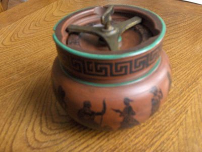 Antieke TABAKS- of GEMBERPOT