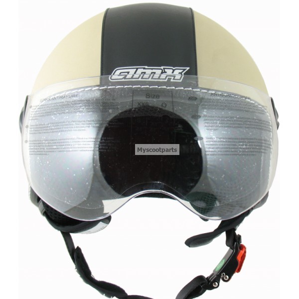 AWAX jethelm Fashion leer bruin NU €59,95