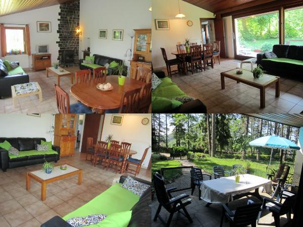 Ardennenbungalow naast bos, 7p, wifi, hond welkom