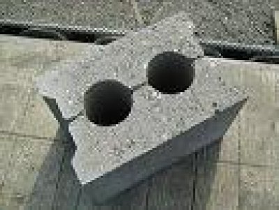 Betonstenen voor metselwerk