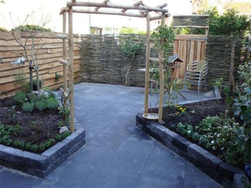 Wilgentenen schutting; afrastering op natuurlijke wijze!