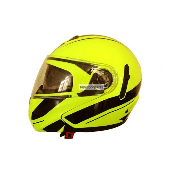 AWAX systeemhelm fluor geel NU €99,95