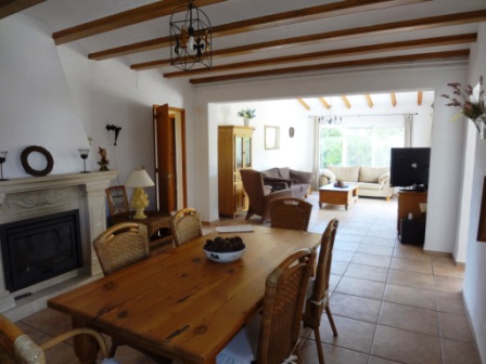 Comfortabele, rolstoel toegankelijke, villa in Javea, Costa Blanca