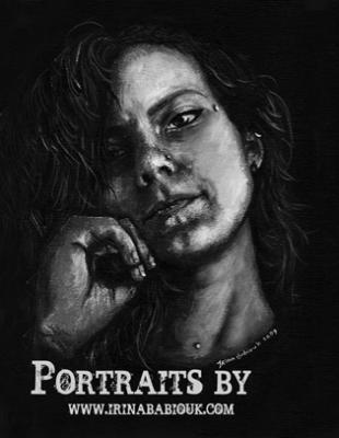 Muurschildering, portretschildering met uitstraling