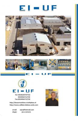 Gips Spuitmachines - Egaline Pompen - Betonspuit - Zand/Cement Pomp