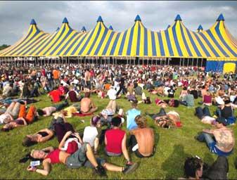 Kaarten Lowlands Festival 2010