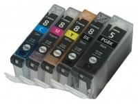 Canon Compatible CLI-8 / PGI-5 BK 5x Voordeelset 5 Stuks