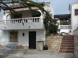 Een gezellige vakantie woning huren in Moraira Costa Blanca 