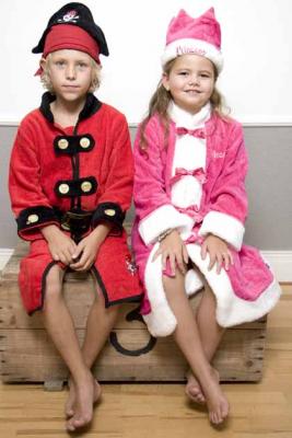 Piraten en Princessen badjas