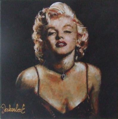 Schilderijen filmsterren en popartiesten van kunstenaar Peter Donkersloot