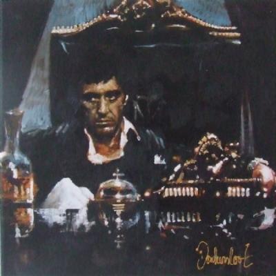 Schilderijen filmsterren en popartiesten van kunstenaar Peter Donkersloot