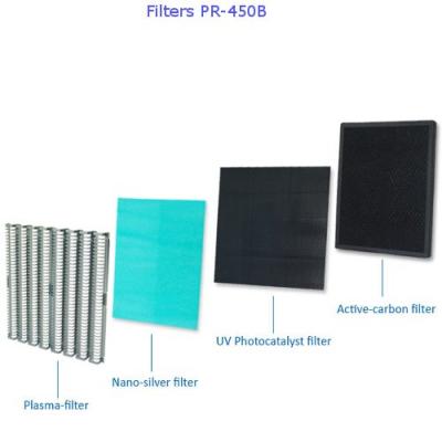 Krachtig ionisator luchtreiniger met verschillende filters PR-450B