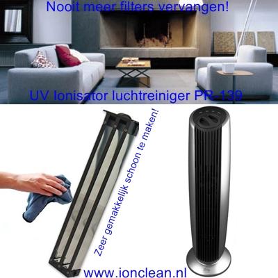 Voorkom griep met de UV ionisator luchtreiniger PR-139