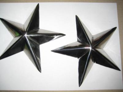 2 unieke koperen sterren voor de boot (boemerangwebwinkel)