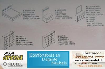 MDF meubelco slaapkamer meubelen bedden schuifdeur kasten Breda Den Haag