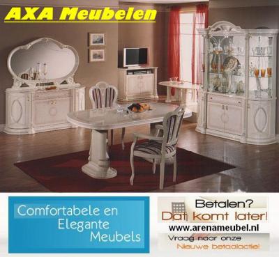 LAAGSTE PRIJS divina hoogglans Hoekvitrinekast AXA MEUBELEN Breda Den Haag