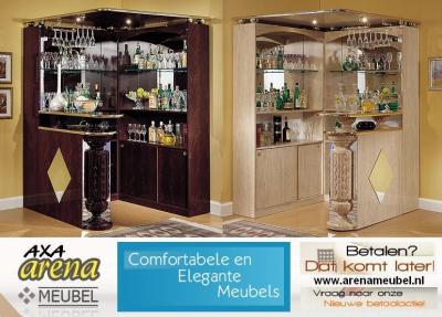 barkast ITALIAANSE HOOGGLANS BAR MEUBELEN AXA BREDA DEN HAAG