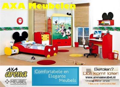 MICKEY MOUSE DISNEY KINDERKAMERS MEUBELEN AXA BREDA DEN HAAG