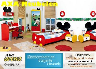 MICKEY MOUSE DISNEY KINDERKAMERS MEUBELEN AXA BREDA DEN HAAG