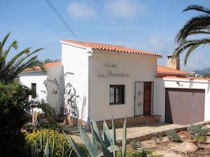 Een 6 persoons vakantievilla in Moraira aan de Spaanse Costa Blanca